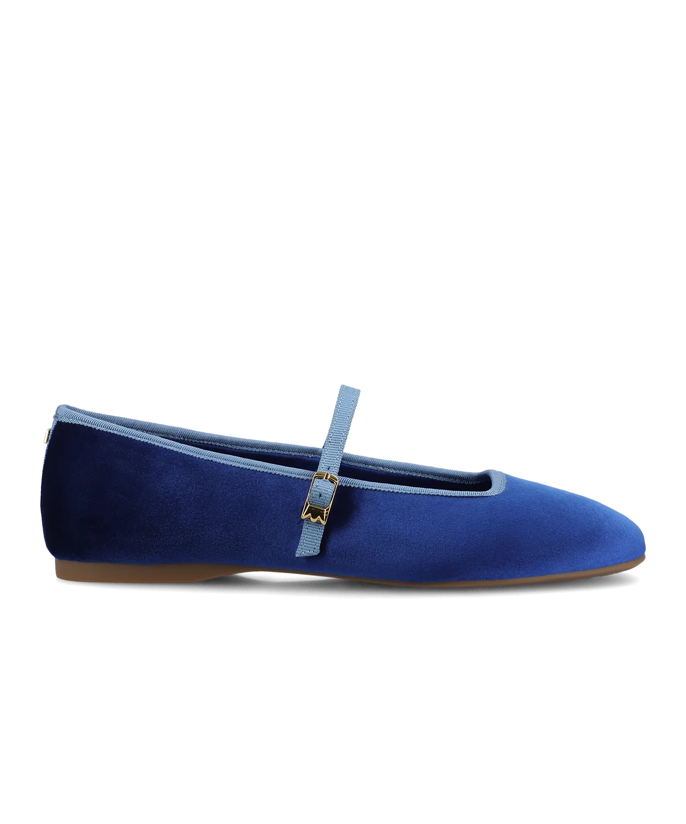 The Hummingbird Mary Jane - Empire Blue Velvet - Image 3