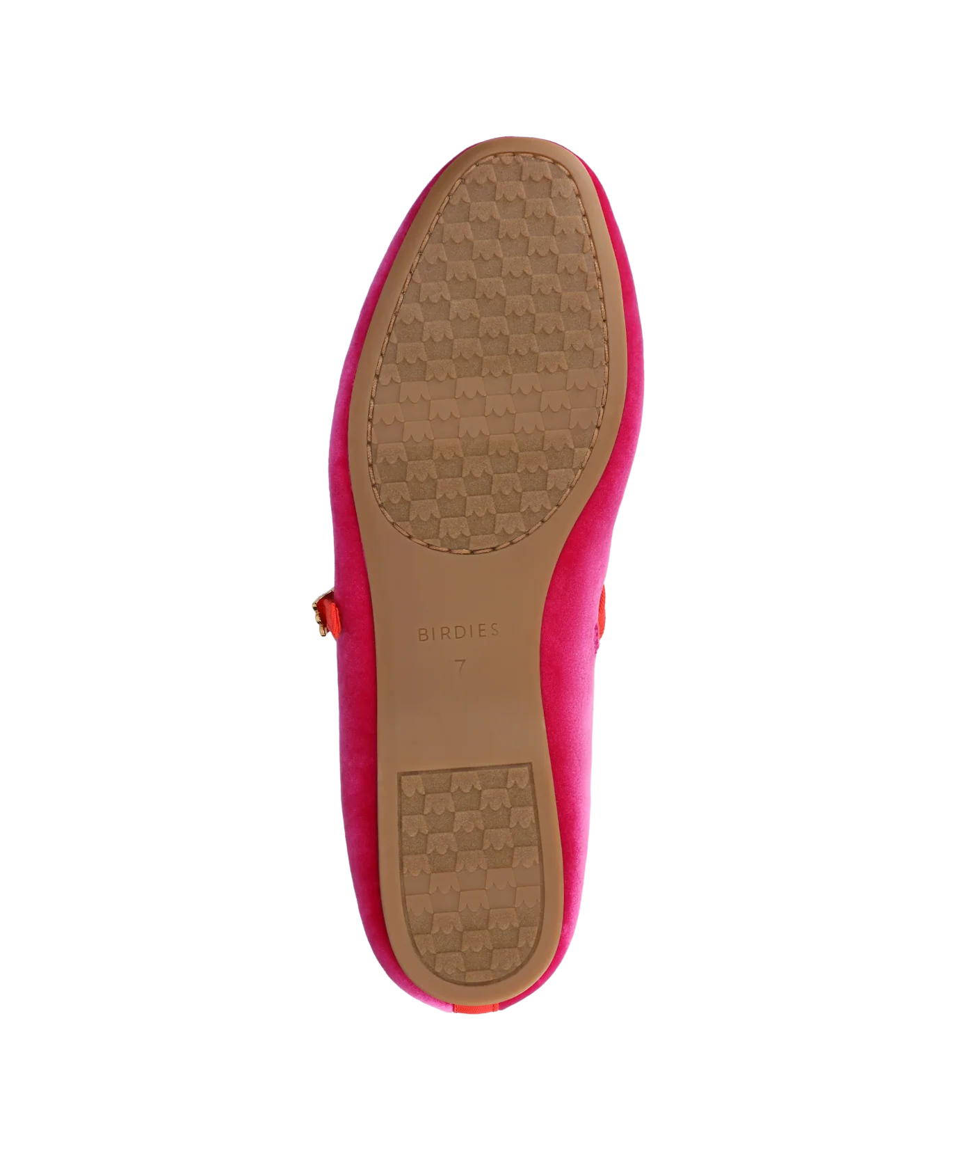 The Hummingbird Mary Jane - Hot Pink Velvet - Image 7