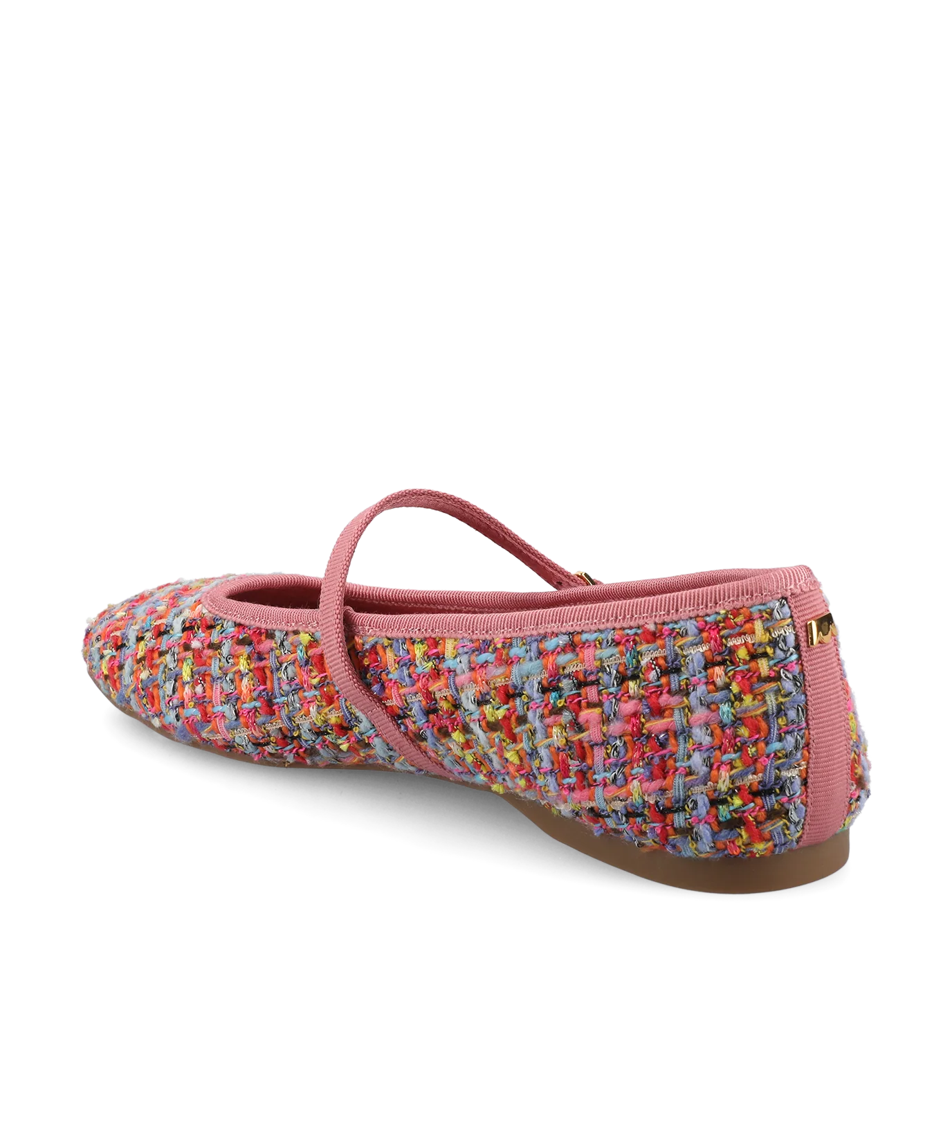 The Hummingbird Mary Jane - Pink Multi Tweed - Image 4