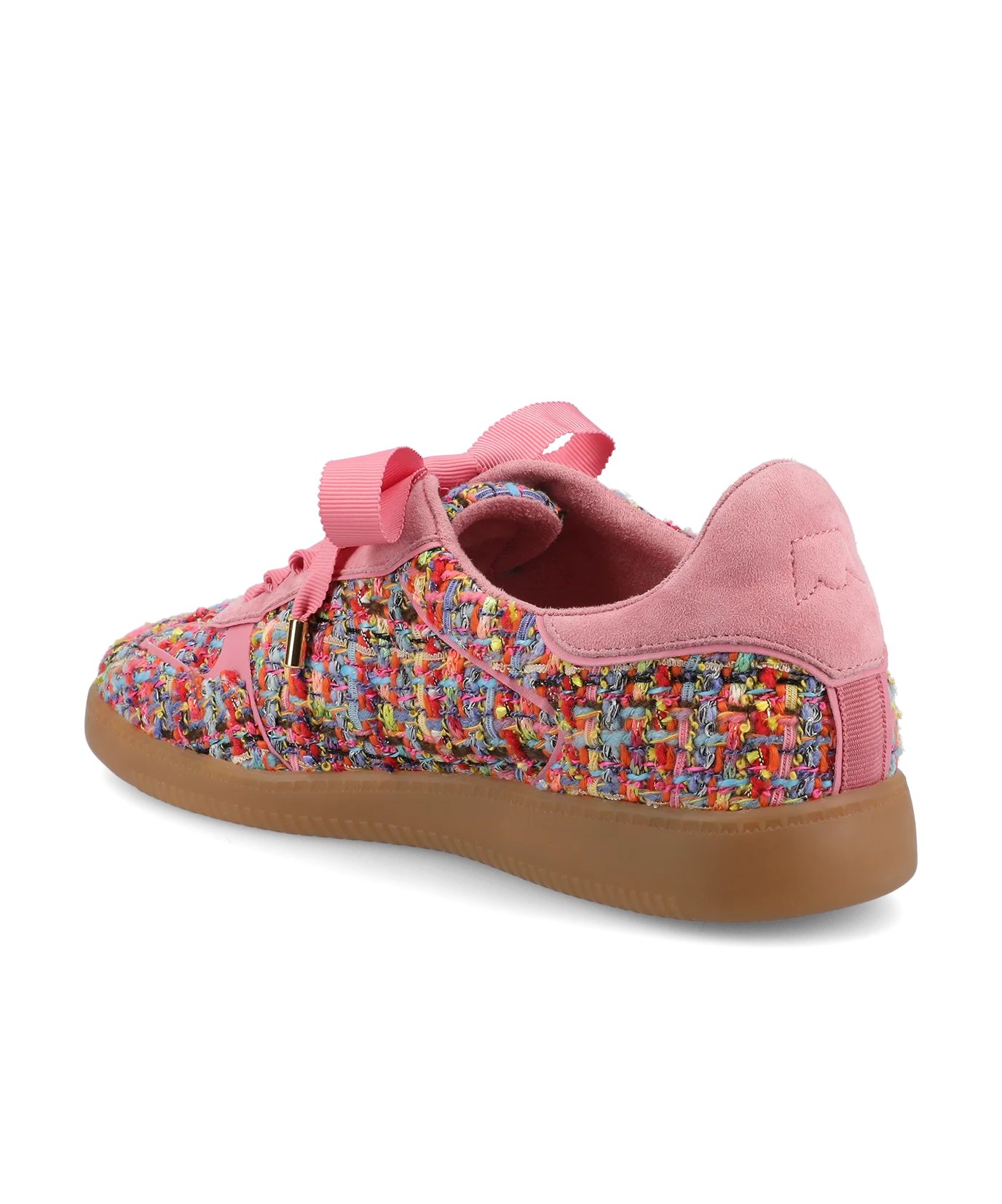 The Jay Sneaker - Pink Multi Tweed - Image 4