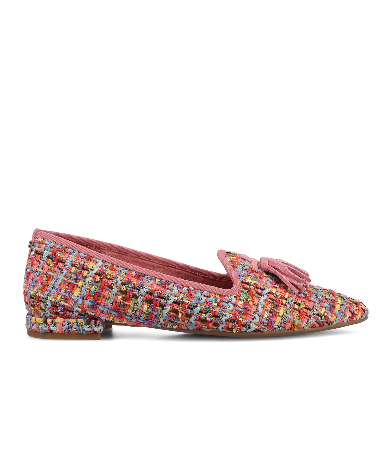 The Starfinch 15 Tassel - Pink Multi Tweed - Image 3