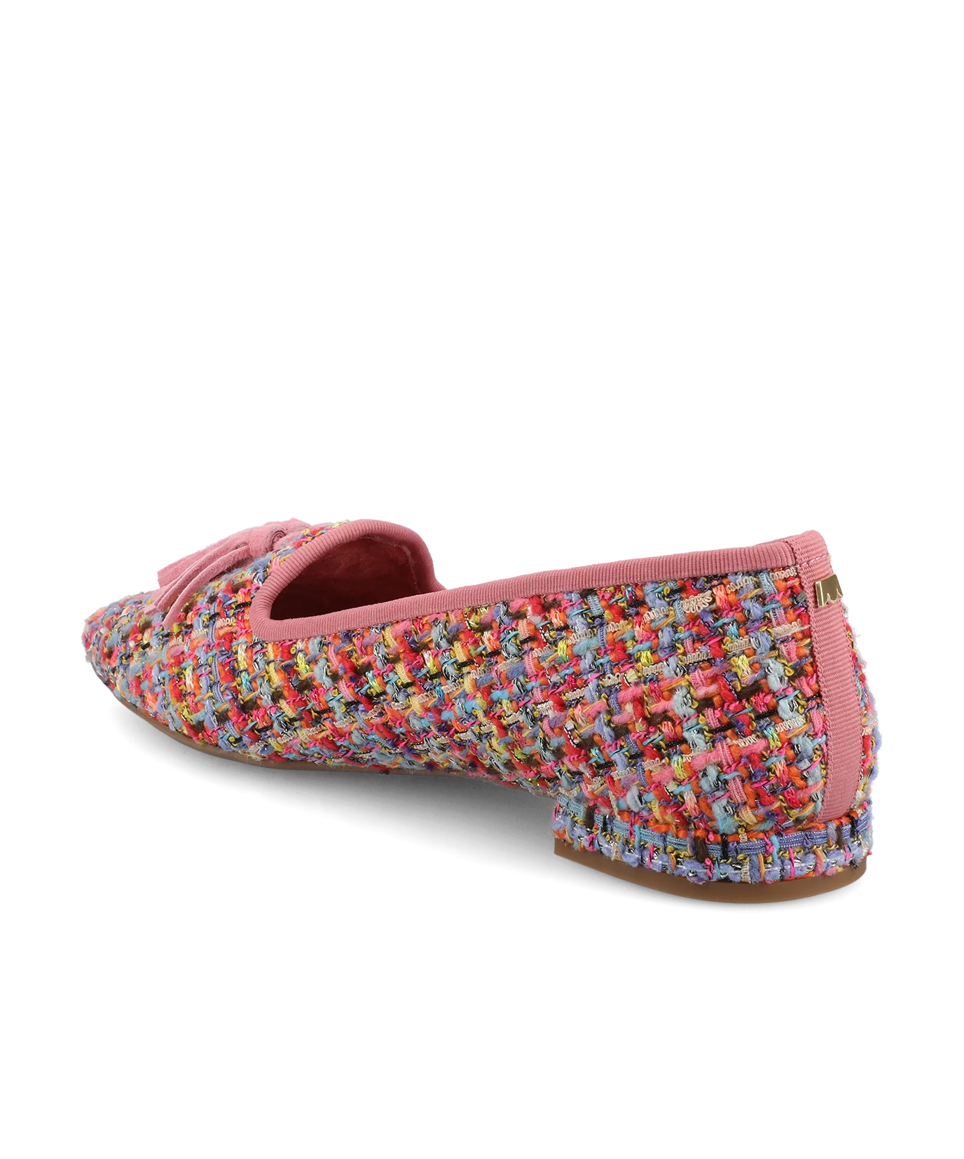 The Starfinch 15 Tassel - Pink Multi Tweed - Image 4