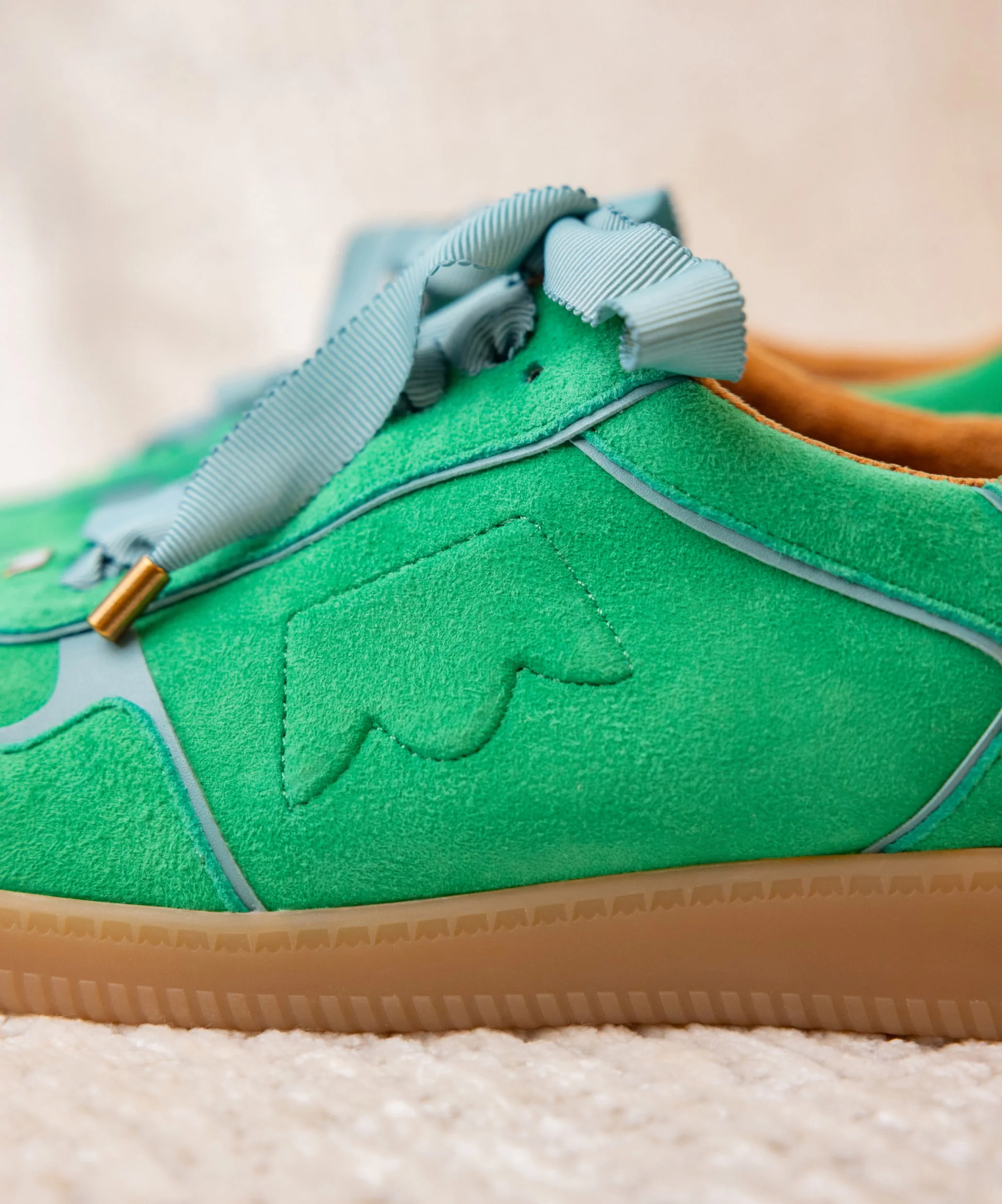 The Jay Sneaker - Kelly Green Suede - Image 3