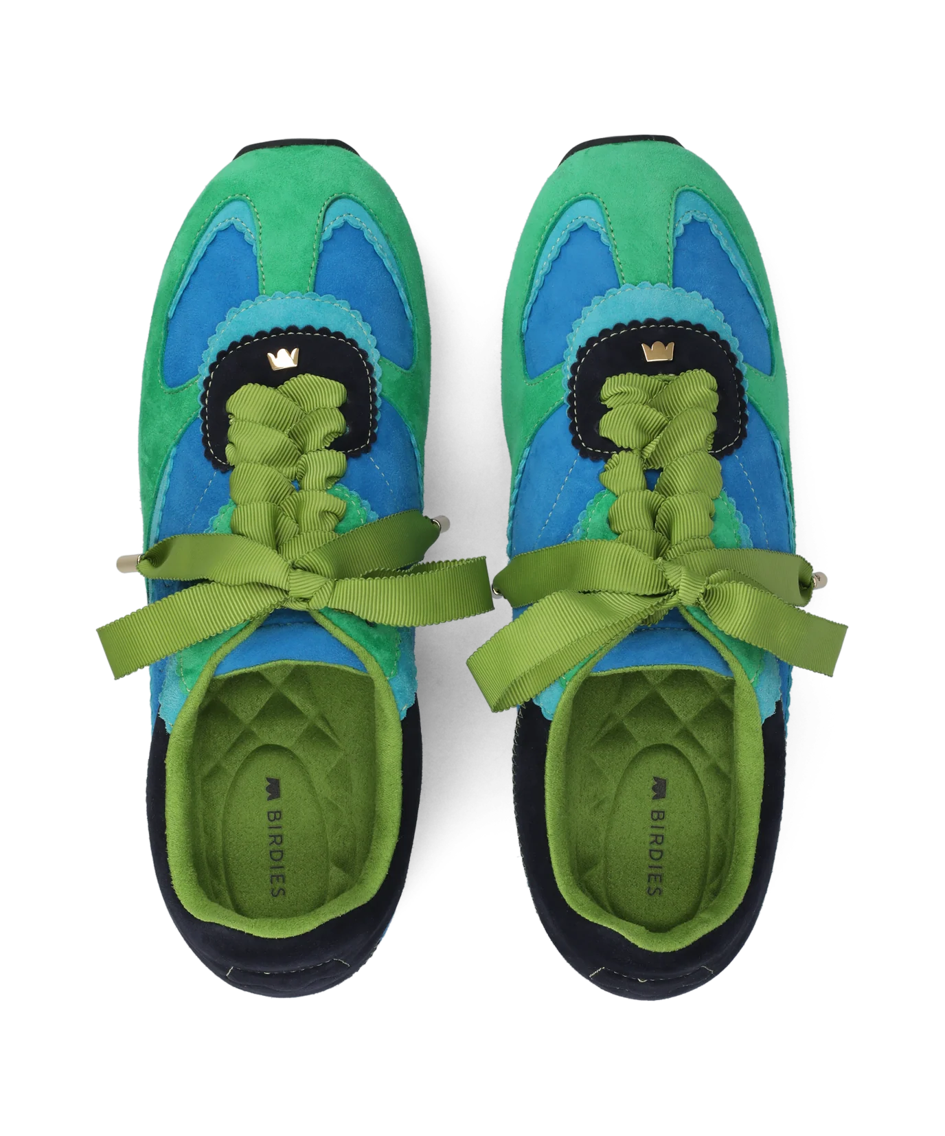 The Speedbird - Multi Cyan Suede - Image 4